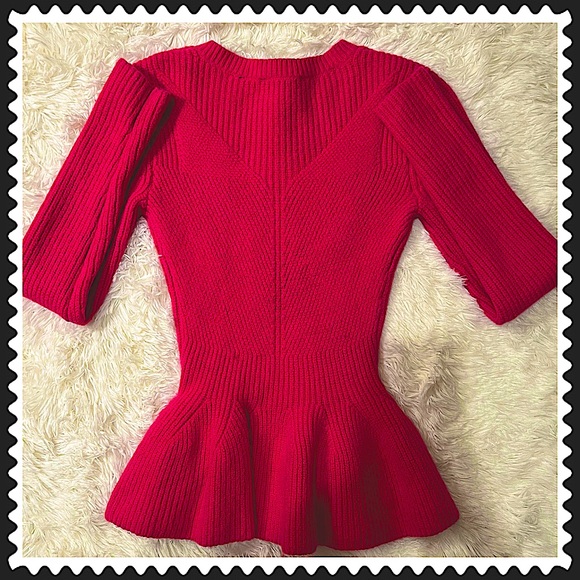 TED BAKER - Peplum Sweater (EUC) - Picture 4 of 7